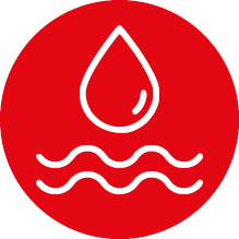 Weniger Abwasser