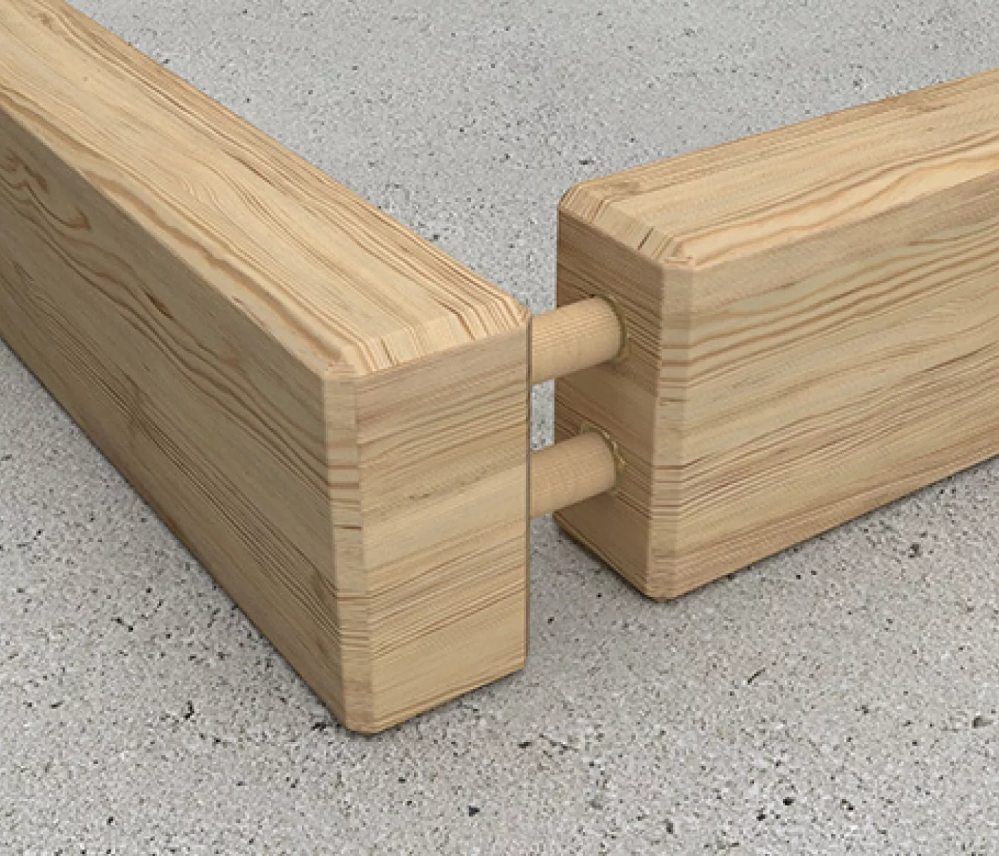 Verkleben von Holz und Brettern