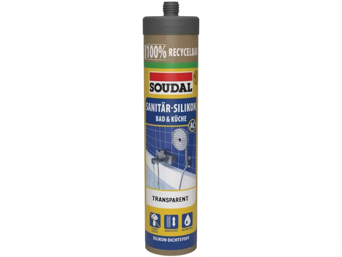 Sanitär-Silikon Bad & Küche AC Transparent 270ml