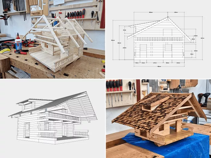 Vogelhaus Projekt Schmuckbild